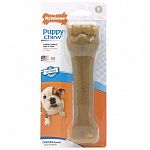 The Nylabone Flexible Puppy Bone is designed to help soothe your puppy's sore gums from teething and aid jaw development. This soft bone helps to keep your puppy busy, while helping to maintain a healthy mouth. Available in three sizes.
