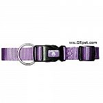Adjustable collar in stylish new colors for your dog. Four colors available in multiple sizes.  Walk your dog or puppy through the neighborhood in style in a collar in a Hamilton Nylon colorful adjustable dog collar.