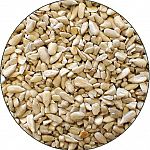 Sunflower kernels and chips for all birds. No shells. Store in a cool dry place.