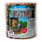 Attracts a variety of birds and is a great source of energy. Ingredients: Mixed Tree Nuts, Peanuts, Sunflower Hearts, Pecans, Dried Fruit, Gelatin.