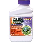 Prevents and stops major diseases on roses, flowers, lawns, trees and shrubs. Absorbs into the plant and works for up to 4 weeks on certain diseases.
