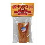 Slow cooked for up to 53 hours, the Smokehouse Prime Slice Dog Treats make a tasty and nutritious treat for any dog. Made in the USA and of 100% beef. Great for chewing on and helping to clean teeth. Slices last for hours and keep your dog busy!