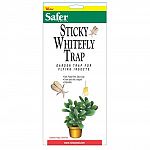 Lasts all season, even through water exposure. Attracts whiteflies, aphids, thrips, leaf miners, gnats and fruit flies. Deters insect from harming plants. Whiteflies will swarm a few moments, then head to your nearby trap. 72 traps all together - 24 packa