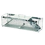 This Havahart  trap is designed for catching Rabbits, Minks, Large Squirrels & other similar size animals. A double door trap gives target animals extra confidence to enter the trap.