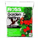 This garden netting by Ross helps to keep birds and animals from taking vegetables in your garden. Netting is a square shape and may be used as a temporary fence. Lightweight and easy to setup. Netting may be cut to the desired shape.