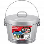 Ideal for pet food, bird seed and grass seed dry storage Durable strength of steel Rodent proof Won t absorb odors Won t leach into food or seed Made in the usa