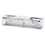 Easy to bait, set and release, this high tensile wire mesh trap is steel reinforced for long life and maximum resistance to damage. The smooth inside edges are for the protection of the animal. This model comes fully assembled and is 30 x 7 x 7.