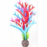 Replicates exotic plant life from around the world Create a colorful underwater scenery Serves as a natural focal point in your tank