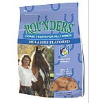 Molasses Flavor, Carrot Flavor and Spiced Apple Flavor Rounders Horse Treats are a highly palatable treat for all horses. Hand feeding Rounders Horse Treats helps build the trust necessary in establishing a close, long-lasting relationship.