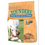 Molasses Flavor, Carrot Flavor and Spiced Apple Flavor Rounders Horse Treats are a highly palatable treat for all horses. Hand feeding Rounders Horse Treats helps build the trust necessary in establishing a close, long-lasting relationship.