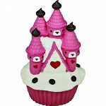 Our pink and delicious looking castle is perched upon a bed of fluffy frosting A pretty little castle that will fit perfectly in any small tank All girls big or small with love the vibrant colors and playfulness this castle brings to their aquarium Safe f