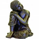 Buddha, meaning one who has become enlightened, is seen resting here promoting peacefulness and tranquility A beautiful addition to any aquarium or terrarium.
