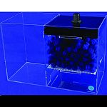 Includes: overflow box, bio balls, tray & cover, egg crate, filter pad, return valve, clear vinyl tubing, 3 x1 flex hos For use with a 100 to 125 gallon tank.