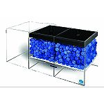 Includes: overflow box, bio balls, tray & cover, egg crate, filter pad, return valve, clear vinyl tubing, 3 x1 flex hos For use with a 200 to 300 gallon tank.
