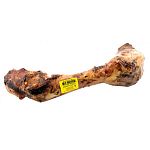 All-natural smoked bone. Chemical and pesticide free. Made from usda certified cattle raised in michigan. Promotes healthy teeth and gums.