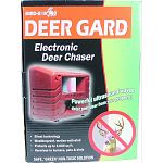 Powerful ultrasound waves deter pest deer from your property Silent technology Weatherproof, motion-activated Portects up to 4,000 square feet Harmless to humans, pets & birds Safe, green , non-toxic
