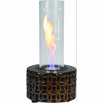 New and improved gel burner with enhanced flame for a more enjoyable table top fire experience The new hurriflame design uses outdoozie s popular single use gel fuel cans. The enhanced flame is created by our proprietary air guide system- which causes the