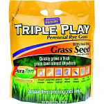 Specially formulated improved turf grass varieties of rye grass Extremely durable and establishes quickly for erosion control of bermuda grass