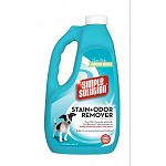 Permanently removes stains and odors. For carpets, upholstery and more. Effective on most organic stains and odors caused by urine, vomit, feces, blood, mildew, etc