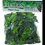 Lifelike, natural looking hanging vines are the perfect addition to any terrarium. Comes with suction cups to affix to the tank. Made of nontoxic polyethylene material for easy cleaning and disinfecting. Vines are 6 feet long.
