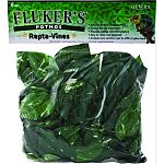 Lifelike, natural looking hanging vines are the perfect addition to any terrarium. Comes with suction cups to affix to the tank. Made of nontoxic polyethylene material for easy cleaning and disinfecting. Vines are 6 feet long.
