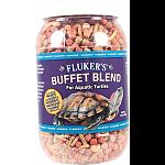 Complete and balanced nutrition with the combination of freeze dried insect and vitamin enriched pellets.