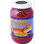 Complete and balanced nutrition with freeze dried insects and vitamin enriched pellets.