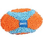 Perfect toy for indoor play Made of soft chenille fabric with a classic football shape Easy for your dog to handle and you to toss