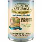 Grain free, non-gmo Limited ingredients with tripe, pumpkin, and apples For adult dogs and puppies Great for cats and kittens too
