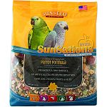 An excellent mixture of seeds & pellets with over 20% veggies, fruits, and nuts Natural with added vitamins & minerals with no artificial colors or preservatives Probiotics & dha omega 3 s added