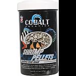 Cobalt shrimp pellets are a economical supplemental sinking food These sinking pellets are ideal for medium and large tropical fish and bottom feeders Will not cloud water.