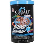 Brine shrimp based formula for all tropical and marine fish Highly palatable formula helps both fresh water and marine finicky fish to eat prepared foods Enhanced with probiotics and cobalt blue flakes triple vitamin dose and immunostimulants Will not clo
