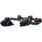 Interactive toys that satisfy playing requirements Rope blend helps dogs maintain good dental hygiene Tug, toss and floss while playing