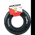 Made real-tire-tough with specially formulated natural rubber with two-ply nylon Interactive dog toy is perfect for playtime tossing, sugging and moderate chewing Durable pet toy that dogs of all ages enjoy Can also be very effective training tools for