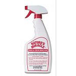 Eliminates all stains & odors from pet accidents permanently - even urine odors other products fail to remove - with no perfume cover-up, discouraging new pet soilings. For use on carpets, floors, furniture, clothing, cages, litter boxes.