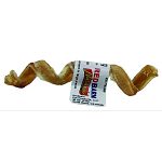 Natural steer muscle formed into a spiral shape then roasted in its natural juices to a crunchy texture Highly palatable this treat becomes chewy when wet, Helps keep teeth clean, and provides hours of long lasting enjoyment