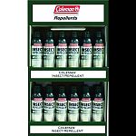 Contains 24 bci#019022 coleman 40% deet insect repellent aerosol Each provides 8 hours of protection Also repels mosquitoes that may carry west nile virus Also repels gnats, chiggers, ticks, black flies and fleas Long-lasting, unscented, and resists persp