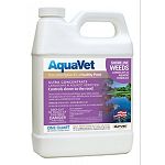 New from Durvet - Aquavet shoreline weed control. Ultra concentrate. Your ticket to a healthy pond.