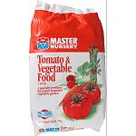 Master nursery label Promotes even growth without excess foliage High p helps promote quality veggies Potash aids in sugar and starch development in fruits High ca helps to prevent blossom end rot