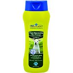 Helps restore dry and brittle coats while rejuvenating damaged fur Formula contains argan oil and other nutriends to soften and add shine as well as reduce excess shedding of your dogs coat Formula contains no parabens or chemical dyes Use monthly as part