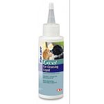 Excel Ear Clear is a fast acting formula which helps dissolve waxy buildup. Painless and non-toxic, Ear Clear provides gentle cleansing, leaving your pet's ears fresh and clean and free of odors. For dogs and cats.  4 oz.