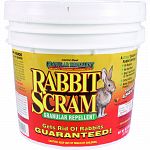 Protects up to 4,560 square feet. All organic - no bad odor. Will not hurt animals or the environment. Long lasting - even in snow & rainfall. Scoop inside - no mixing, no spraying.