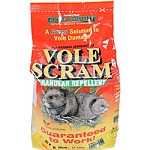 Provides 600 square feet of protection per pound Stops vole damage Suitable for organic gardening - all natural ingredients Won t harm people, plants or animals Long lasting - up to 30 days of protection Made in the usa