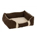 Perfect for the pet that loves to curl up and snooze. Crafted with rich upholstery-grade fabrics featuring superior color-fastness, high loft polyester fiber fill and dense foam.