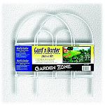 The Round Folding Fence Border 18 in. x 8 ft. by Garden Zone is great for protecting shrubs, flowers and plants. Makes a nice plant and flower border and stakes into the ground for easy set-up. Folds flat for storage. If ordering this item item in quant