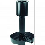 In-pond skimmer that effectively removes leaves and other debris from the pond surface Automatically adjusts to a drop in water level (up to 6in. ) Modification to your pond is not necessary for installing aquaskim, and it is also an ideal retrofit for ex