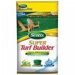 Super Turf Builder with Plus 2 Weed Control builds a healthy lawn that s ready for family fun - lush, green and without all those weeds. It builds thick, green turf from the roots up, kills weeds completely and is guaranteed not to burn your lawn.