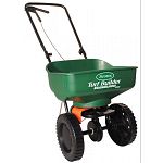 New edgeguard technology protects landscapes and the environment by keeping product out of waterways and off driveways. Fully assembled - just fill the hopper with fertilizer and go.