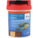 Developed with unique formulas and premium ingredients to keep cichlid fish healthy, energetic and colorful Whole anchovy meal, whole shrimp meal Natural preservatives Natural attractants trigger feeding Natural color enhancement