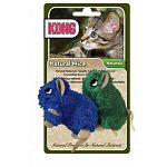 Kong Natural Mice Cat Toys are available in a two pack for hours of play. Cats love to chase these environmentally friendly mice that are made of natural materials and dyes. Filled with catnip to keep your cats interest for a long time.